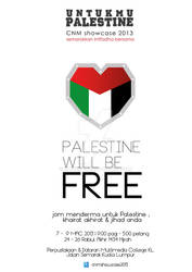 cnm showcase 2013 - palestine will be free