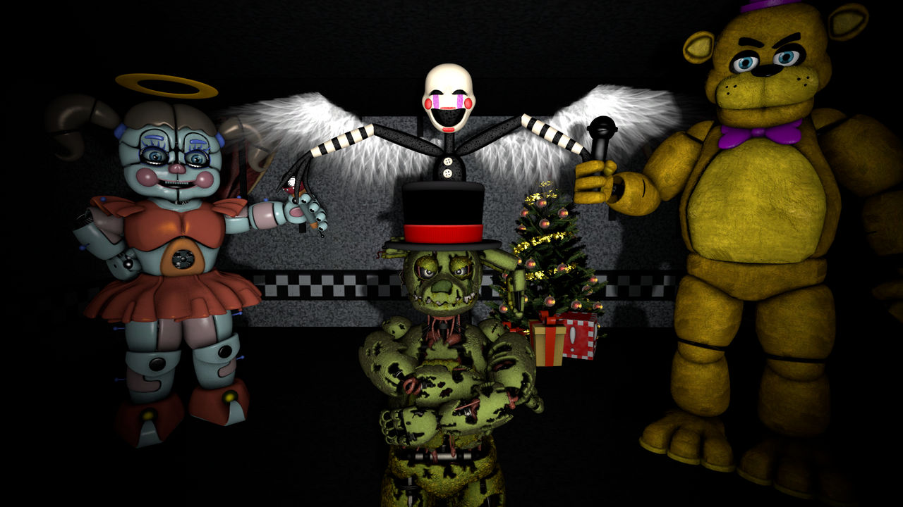 Springtrap Christmas Springtrap's Christmas Carol by Animdude6-Fowa on DeviantArt