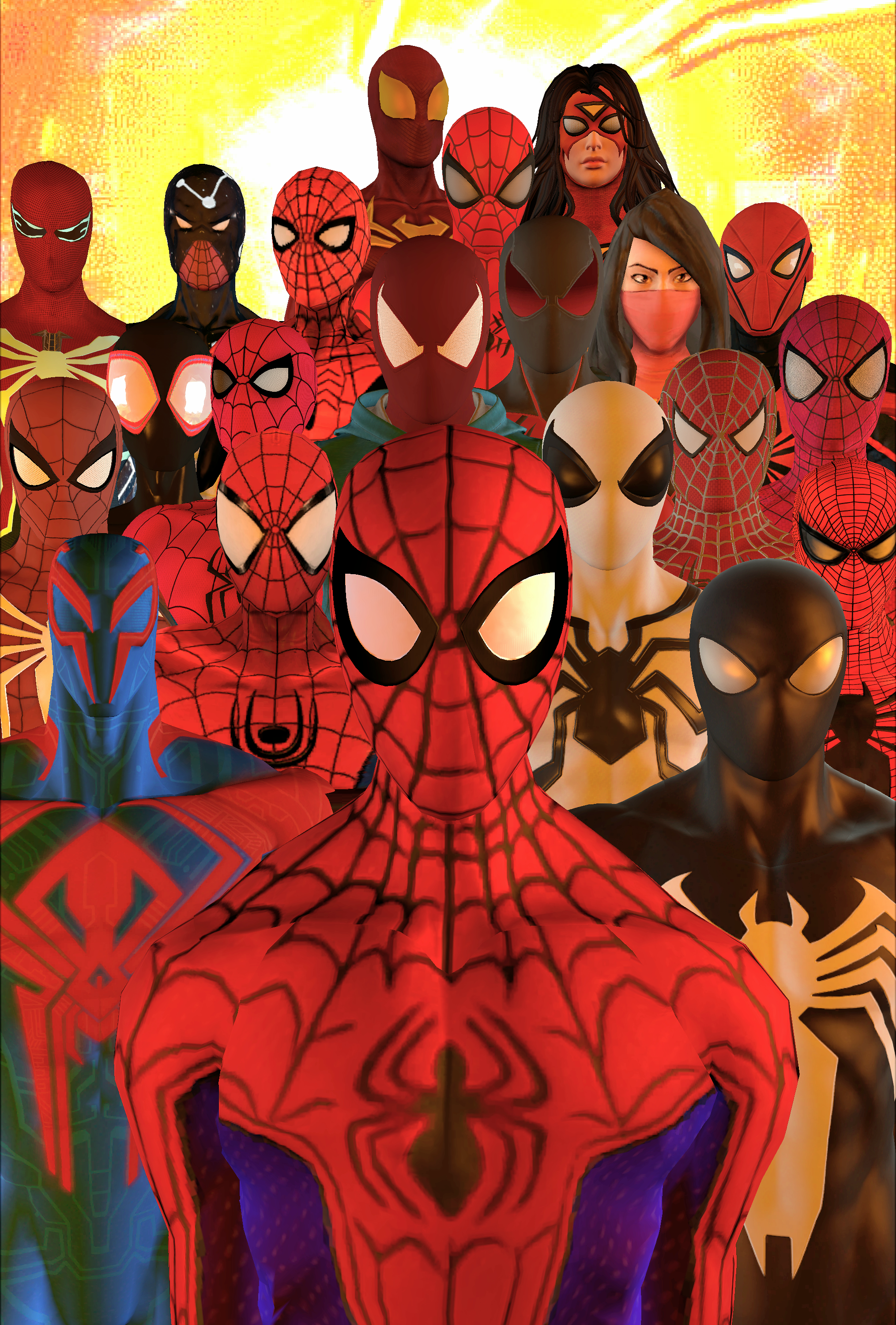 Spider-Society (TEXTLESS) by Animdude6-Fowa on DeviantArt