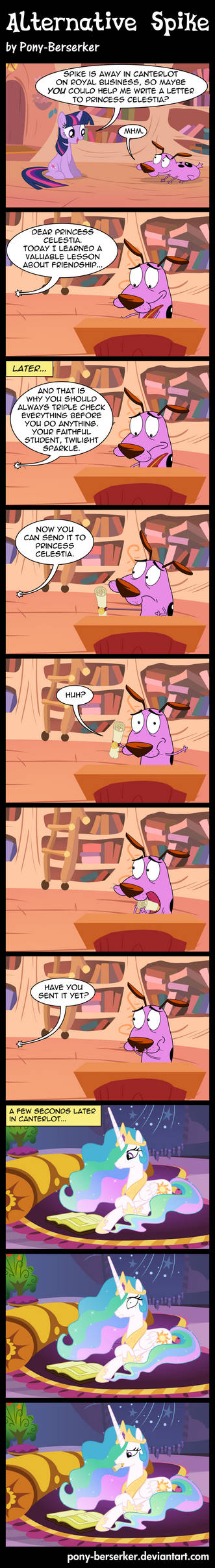 Alternative Spike by Pony-Berserker