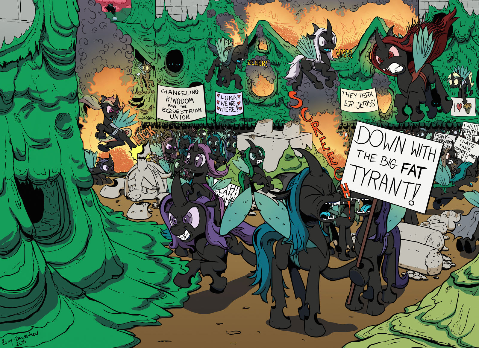 The Times, They Are A Changeling!