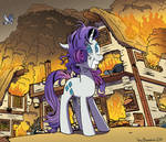 Some Mares Just Want to Watch The World Burn by Pony-Berserker