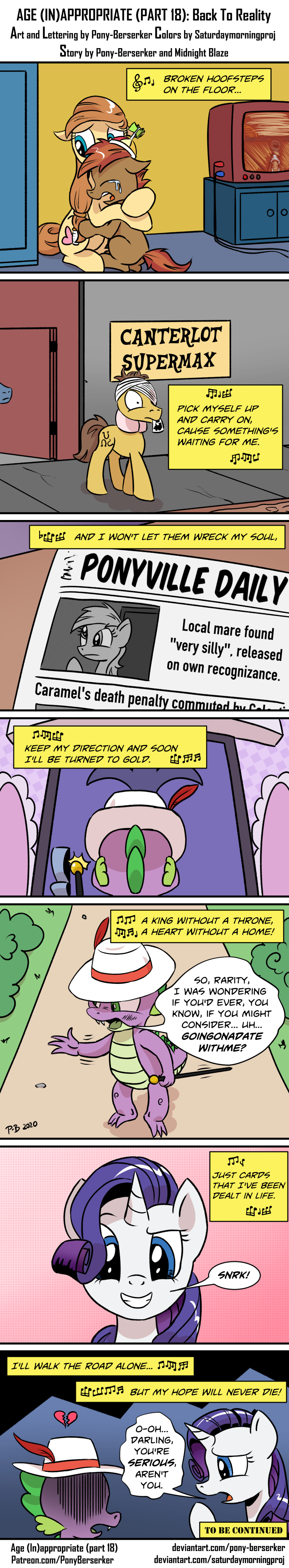 Age (In)appropriate (Part 18): Back to Reality
