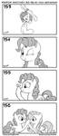 Random sketches 153-156 by Pony-Berserker