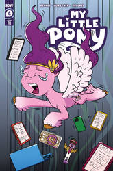My Little Pony Issue #4: RI Cover by Pony-Berserker