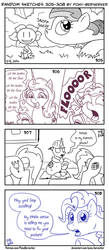 Random sketches 305-308 by Pony-Berserker