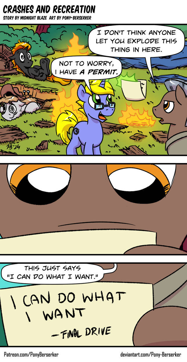 Pony Explodes Crashes and Recreation by Pony-Berserker on DeviantArt