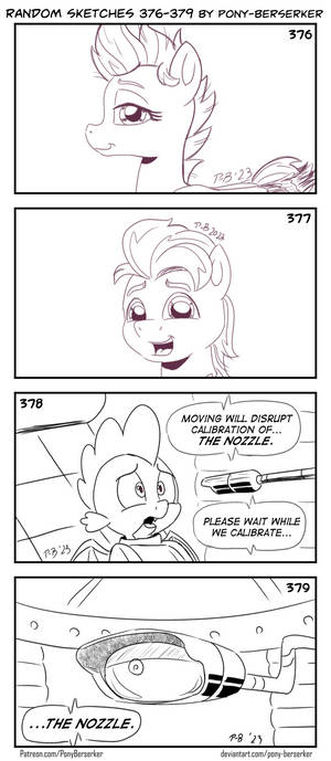 Random sketches 376-379