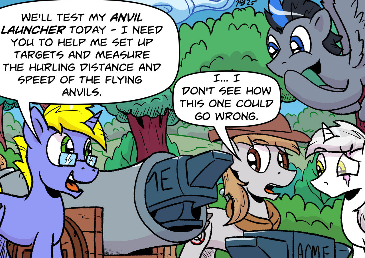 Cartoon Anvils Are Harmless