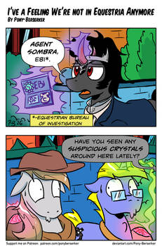 I've a Feeling We're not in Equestria Anymore