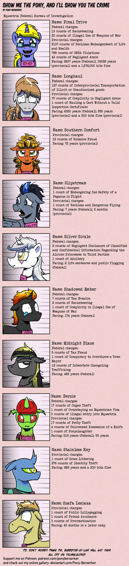 Show Me The Pony, And I'll Show You The Crime