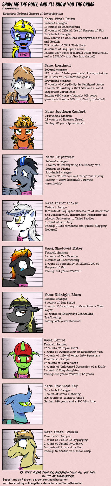 Show Me The Pony, And I'll Show You The Crime