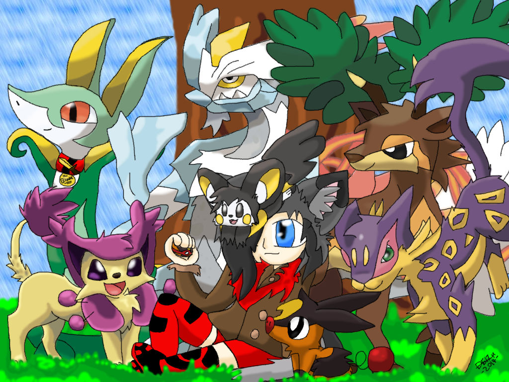 Pokemon White 2 Team by EchooftheSea on DeviantArt