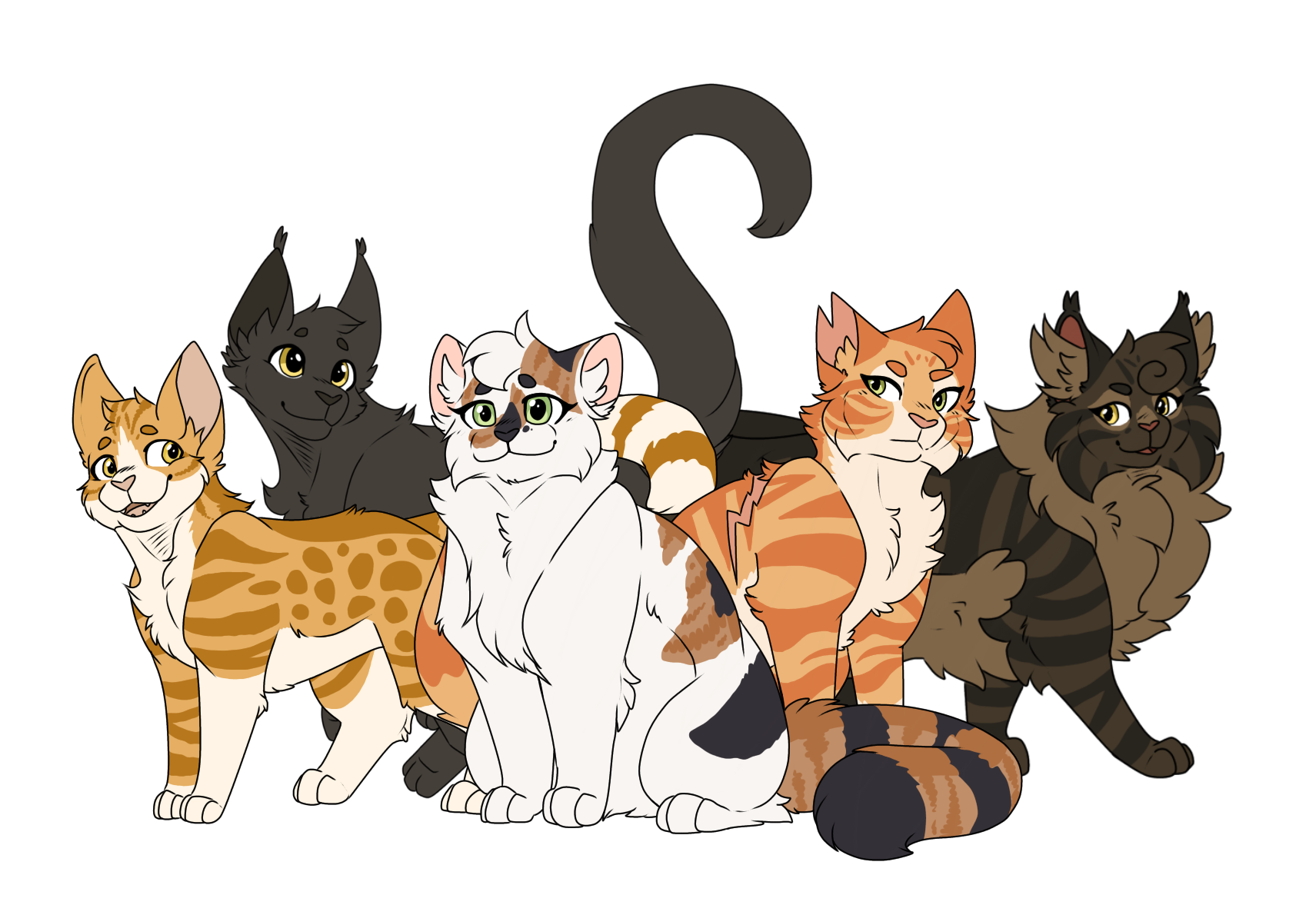Shadowclan Id ShadowClan Squad by Echo-of-the-Sea on DeviantArt