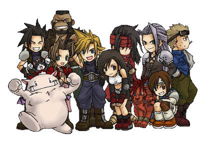 Final Fantasy VII Chibis