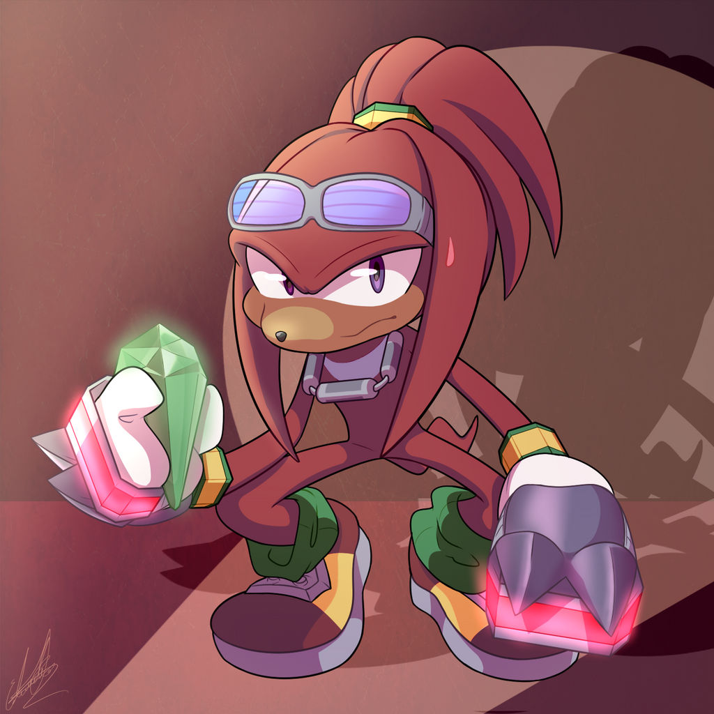 Sonic Adventue 2 Battle Kunkles The Echidna by FrossArtist212 on