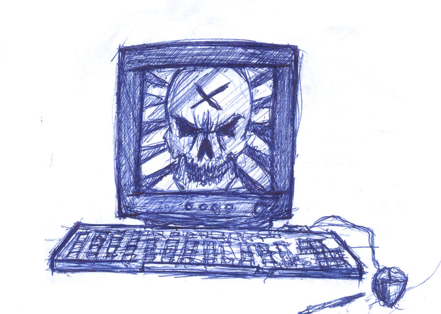 Sketchy Computer Computerz Sketch by tothartstudio on DeviantArt