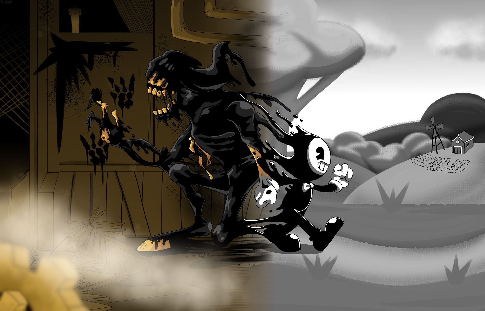 Inky Devil The Inky devil within by CrazyCatStudios on DeviantArt