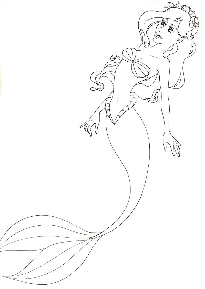 Giselle Mermaid Line attempt by TheRaineDrop on DeviantArt