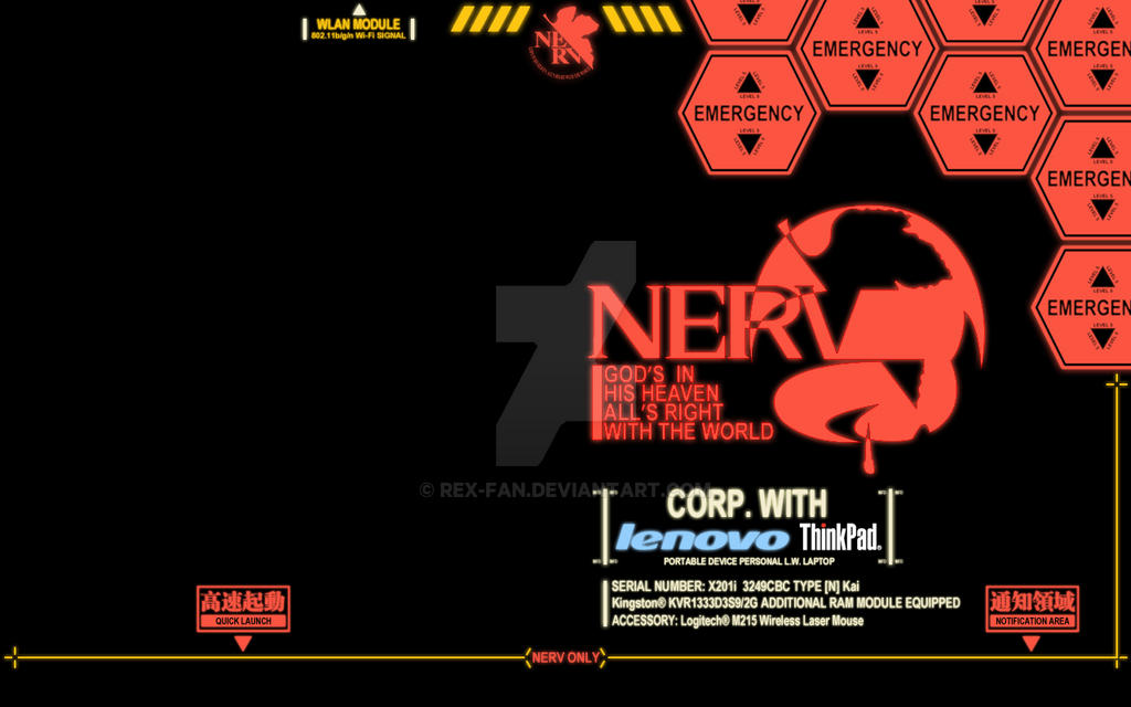 Nerv Wallpaper For Thinkpad X1i Running Win7 By Rex Fan On Deviantart Nerv Wallpaper For Thinkpad X1i Running Win7 By Rex Fan On Deviantart