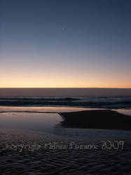 The Moon at Sunrise