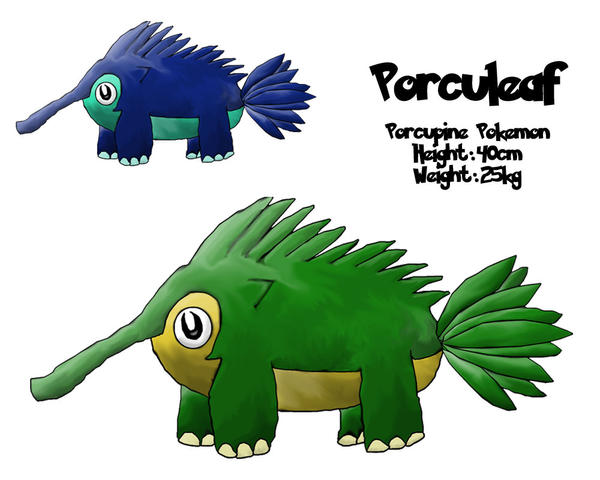 Fakemon 001 - Porculeaf