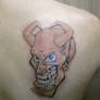 demon head tattoo