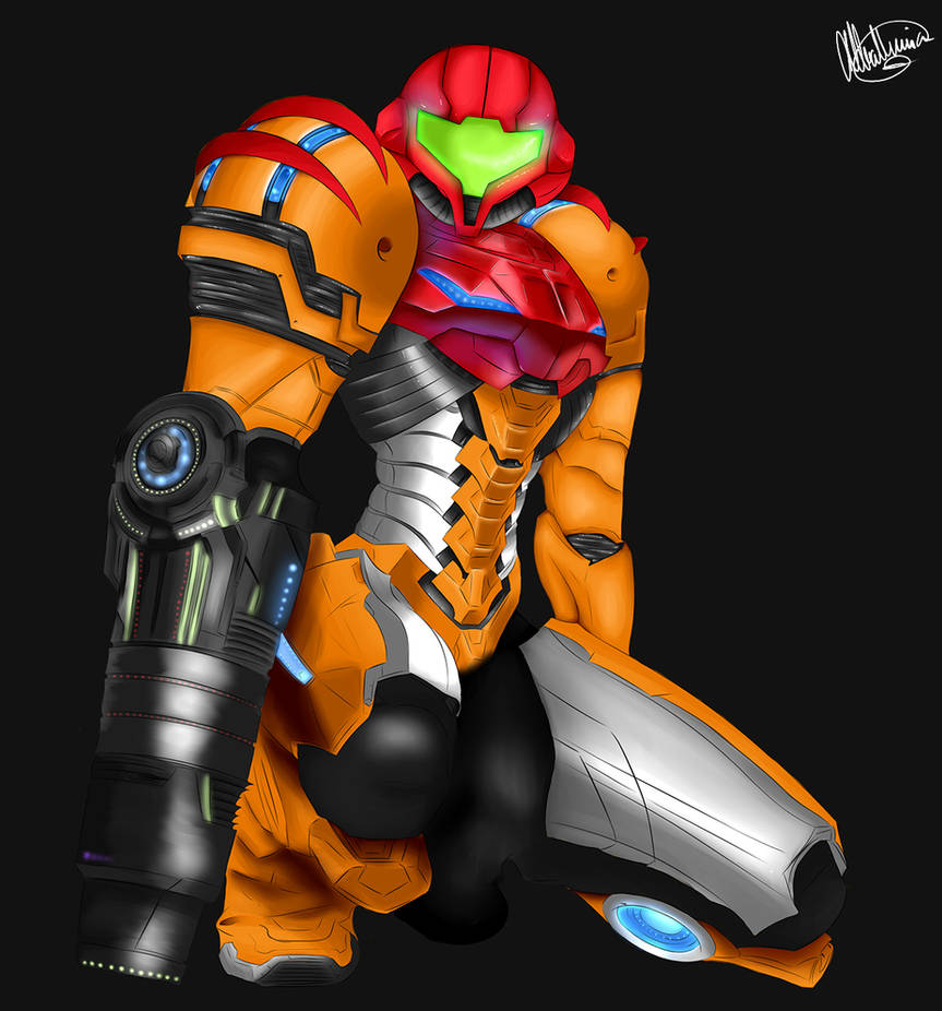 Metroid Samus by TheLadyNonsense on DeviantArt