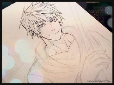Young adult Jack Frost - Sketch