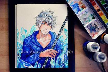 Young Adult Jack Frost - Watercolor