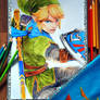 Link Hyrule Warriors - Drawing