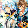 Kingdom Hearts II - Sora and Riku