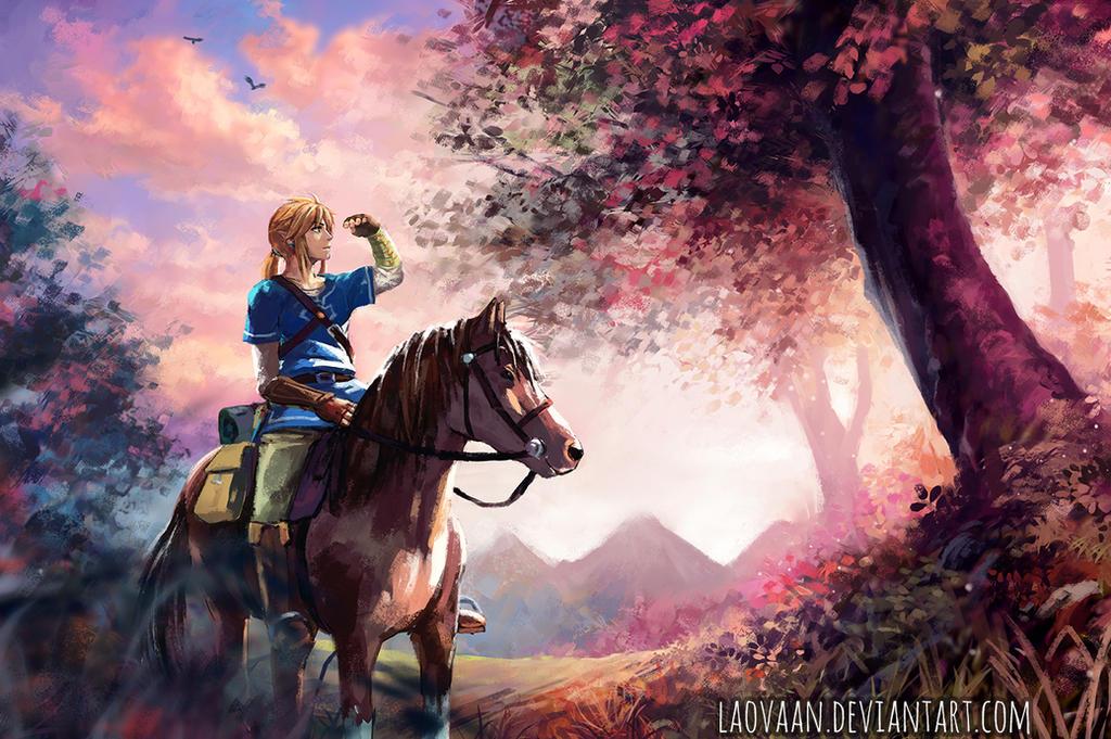 Link - Breath Of The Wild by Laovaan