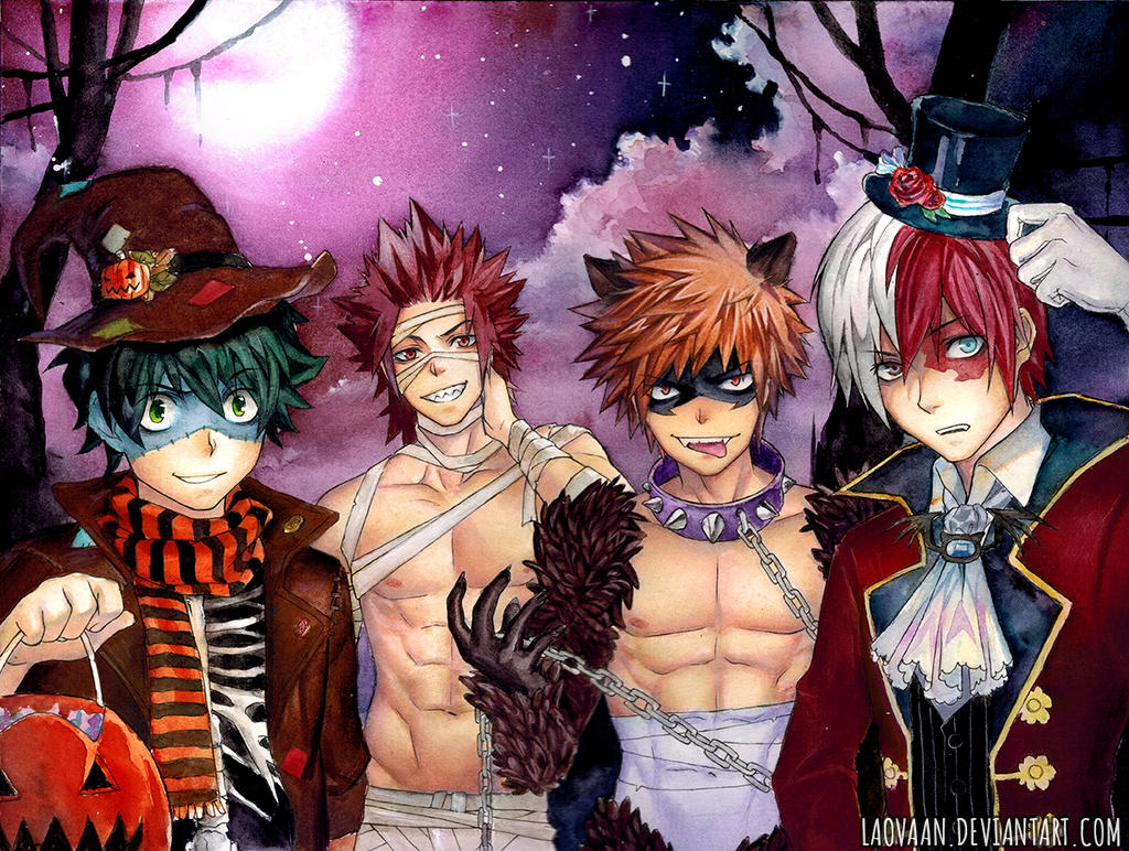 Boku No Hero Academia Halloween Official Happy Halloween! - Boku no Hero Academia by Laovaan on DeviantArt