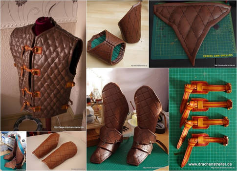 Leather Gambeson parts 1