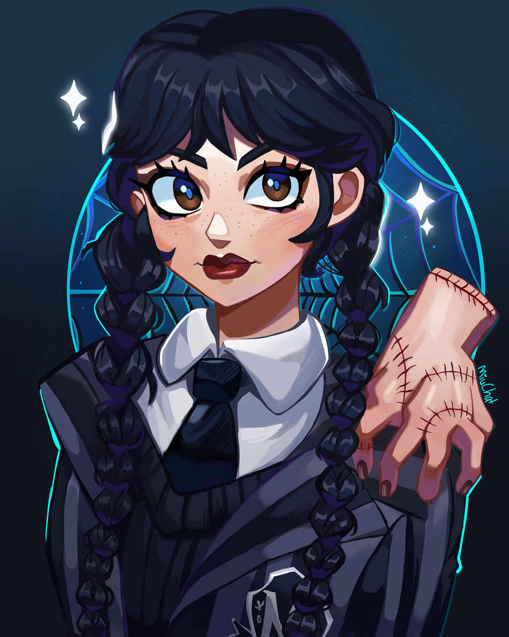 Wednesday Deviantart Wednesday Addams by MiuChat-Cat on DeviantArt
