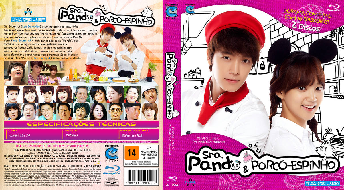 Brazilian Bluray Miss Panda and Hedgehog by capsvini on DeviantArt