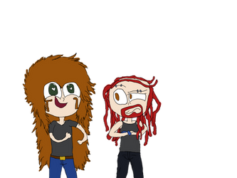 Toki And Pickles From Metalocalypse