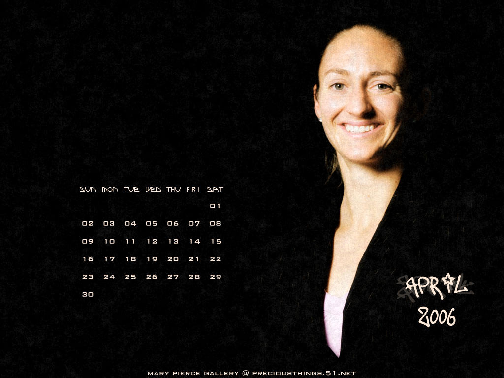 mary pierce calendar april by ashplt on DeviantArt