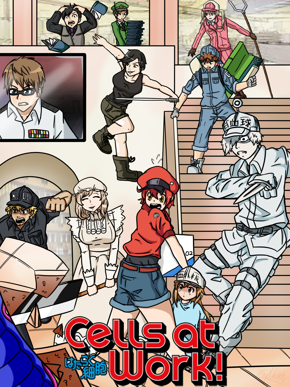 ⌕ 平静. “ Cells at Work ༉ ₎ · ⌗ ﹫feiruskies_⠀