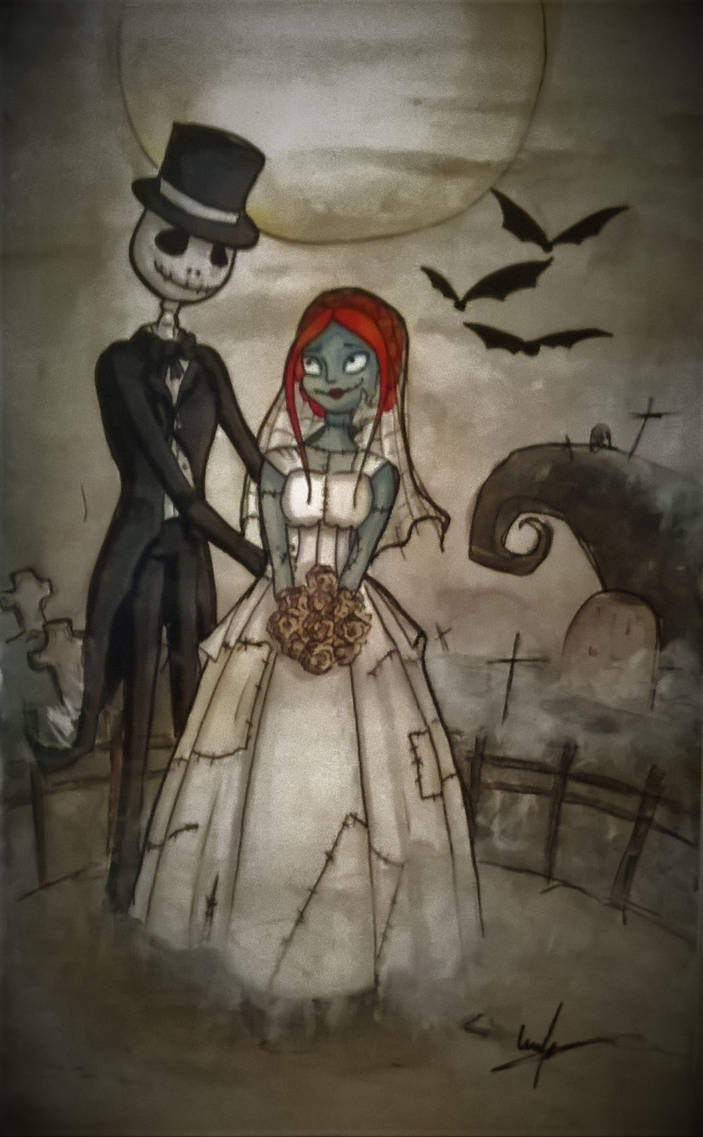 Jack and Sally's wedding by Wiilma on DeviantArt