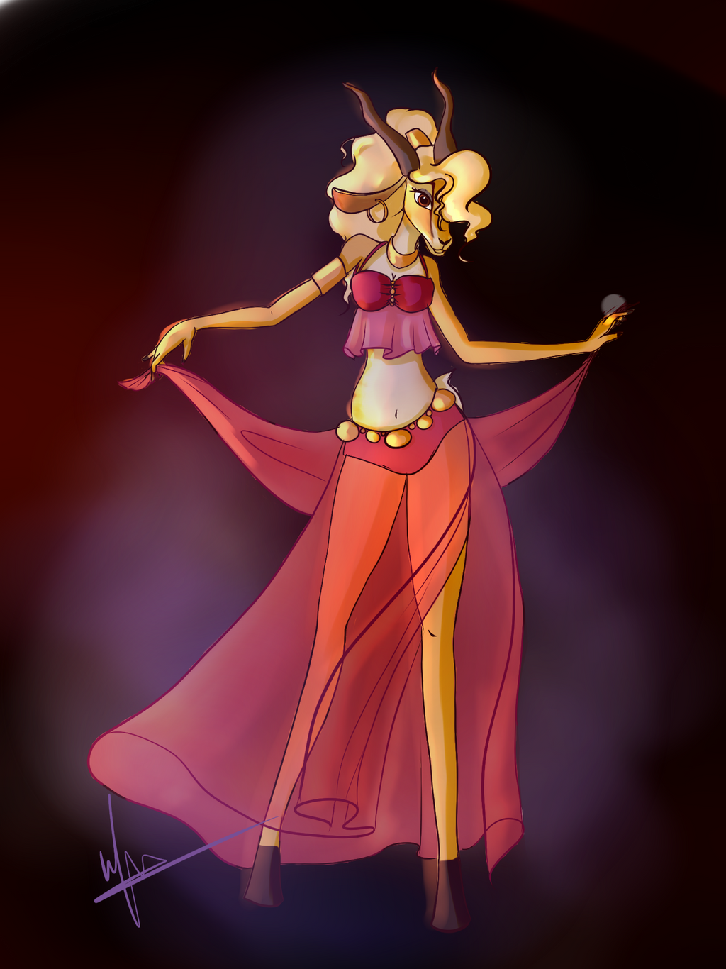 Genie Gazelle by Wiilma