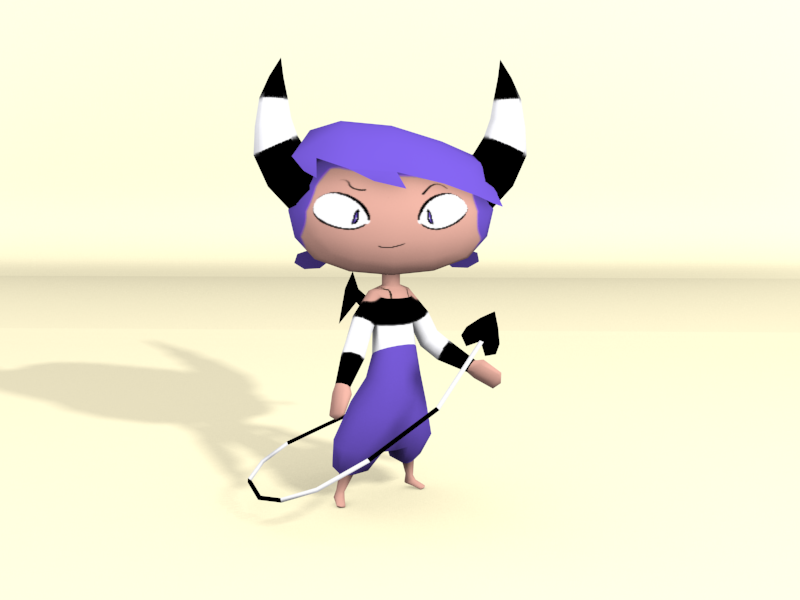 Low Poly Plum