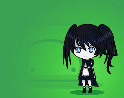 Black Rock Shooter Shimeji