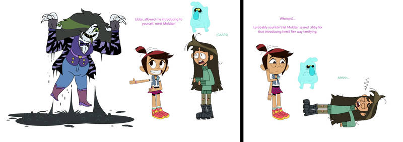 Molly and Libby meet Moldtar