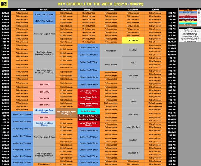 MTV 2019 Schedule By ToonsJazzLover On DeviantArt mtv-2019-schedule-by-toonsjazzlover-on-deviantart