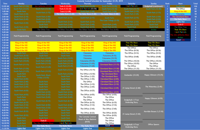 Comedy Central Schedule 2019 by ToonsJazzLover on DeviantArt comedy-central-schedule-2019-by-toonsjazzlover-on-deviantart
