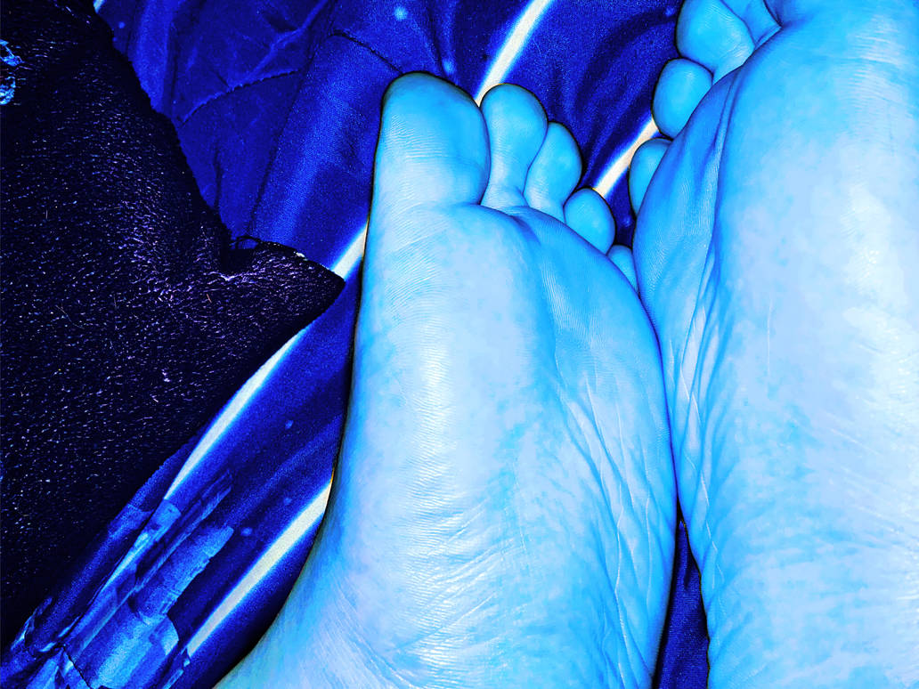Feet Pattern Blue Blue Feet by Sabiner0101SW on DeviantArt
