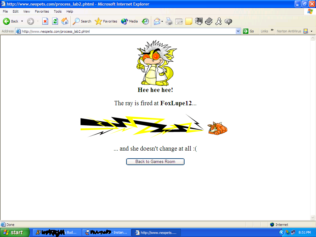 Neopets Lab Ray Process 3 by kera on DeviantArt