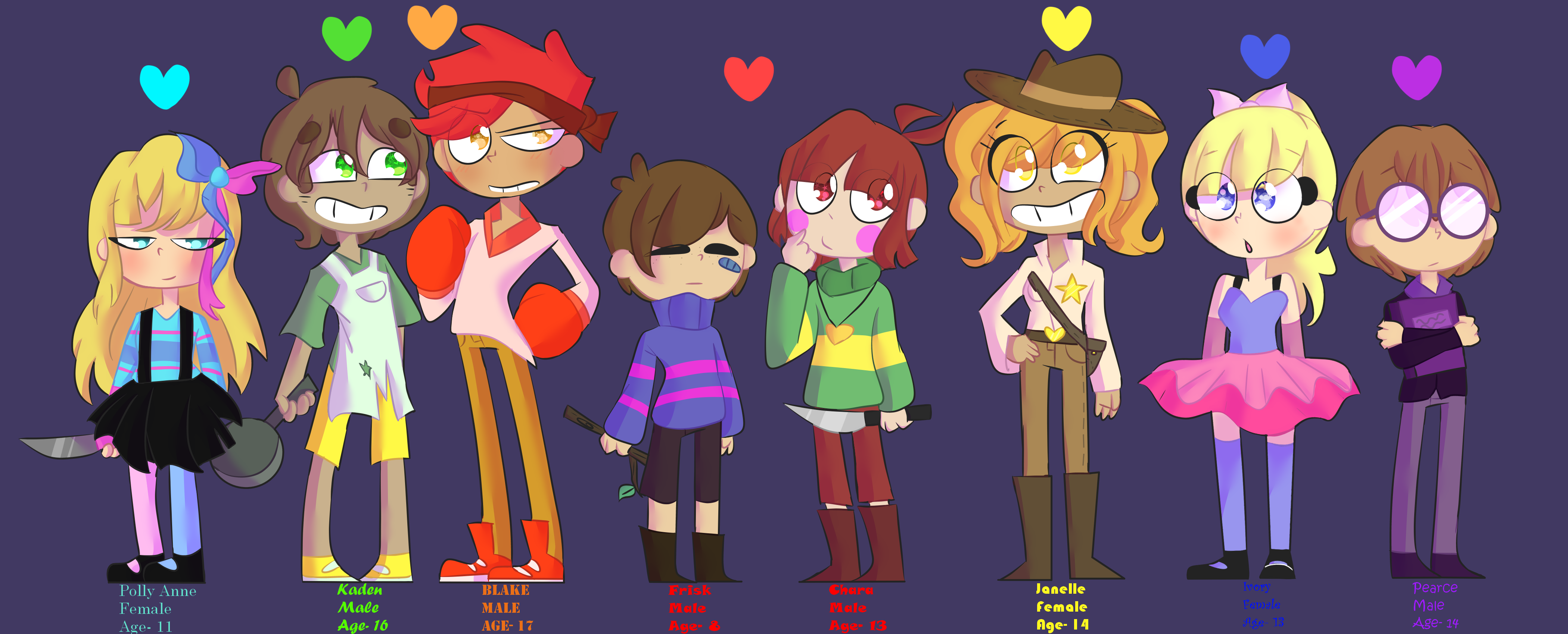 The Eight Human Souls Redraw By Maditani On Deviantart
